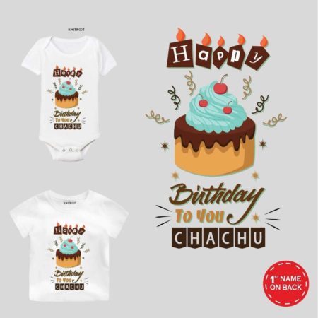 Happy Chachu Birthday Kids wear