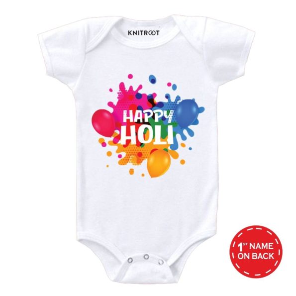 Happy Holi -Balloon Baby Wear