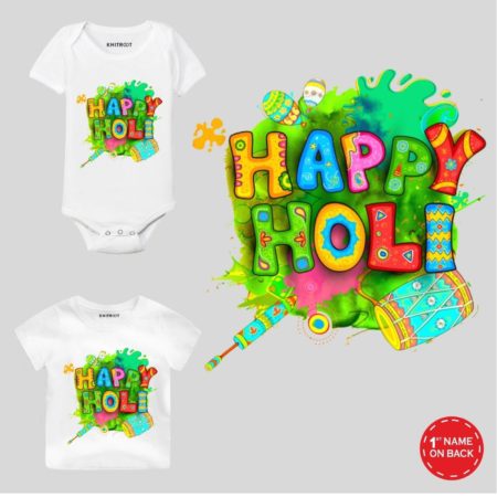 Happy Holi - Dhol Baby Wear