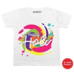 Happy Holi -color swirl