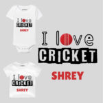 Love Cricket Baby Outfit