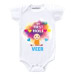 My First holi-Baby Personalized wear