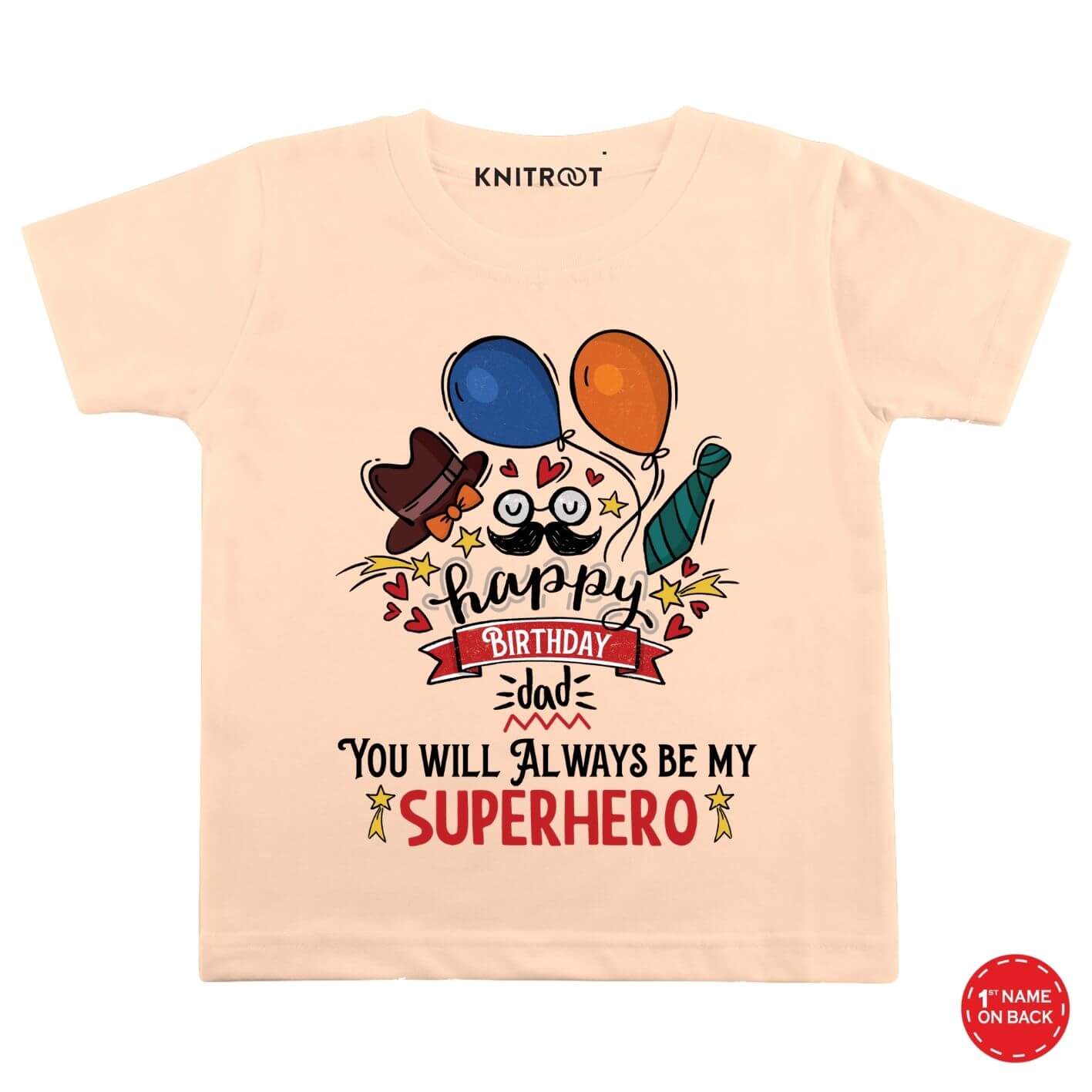 My Superhero T shirt/Onesie/Romper Outfits | Special Birthday | KNITROOT