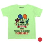 Superhero Dad Birthday Baby wear