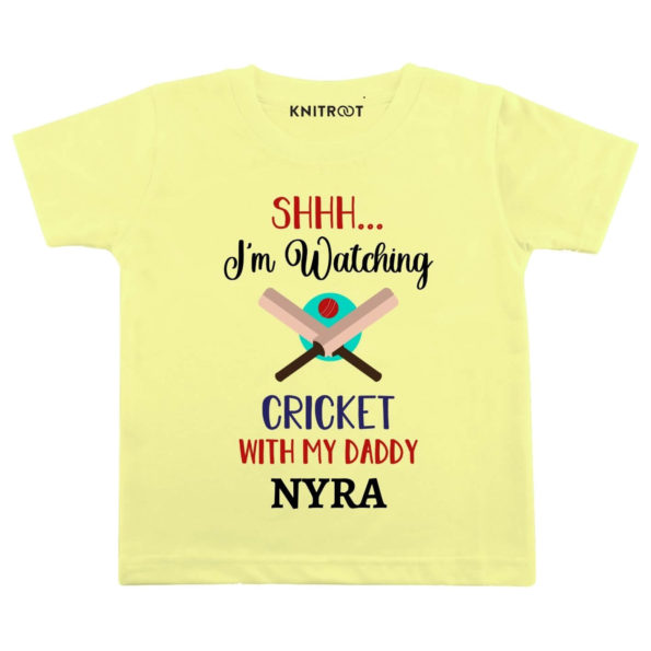 Watching Cricket Kids Outfit