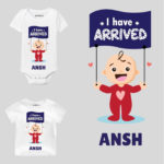 I Arrived Baby outfit
