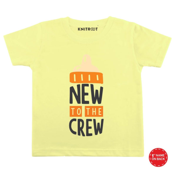 New to crew-Yellow outfit