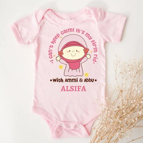 My First Baby Girl Eid Clothes