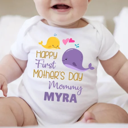 my first mothers day baby outfit