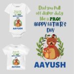 Father's day kids clothes