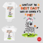 1st fathers day baby girl clothes