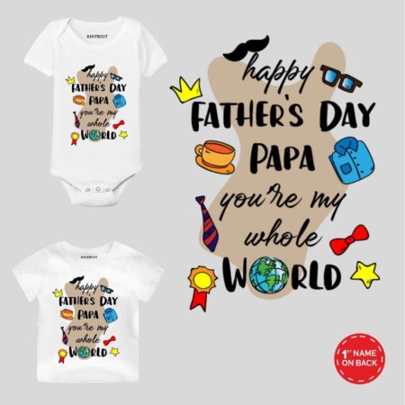 my first fathers day baby clothes