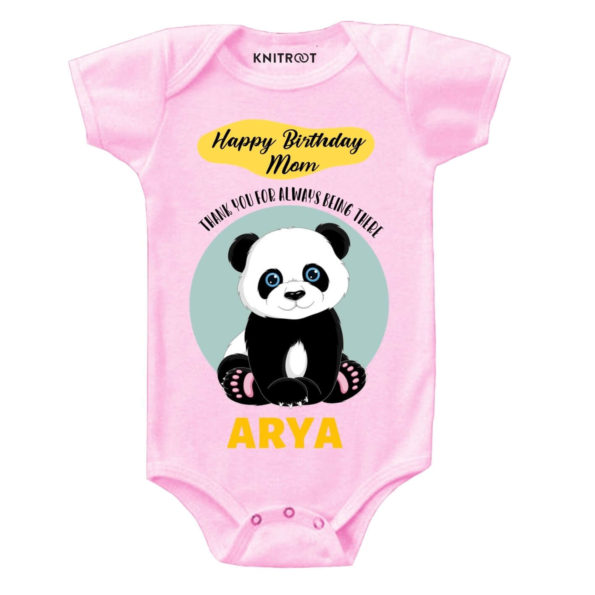 Happy birthday Mom baby outfit