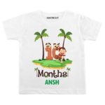 Monkey Theme 10 Month Birthday clothes