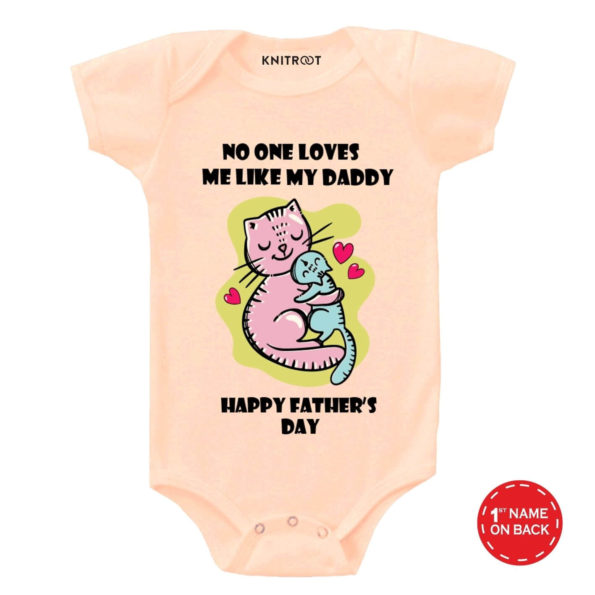 No one loves like Daddy baby wear