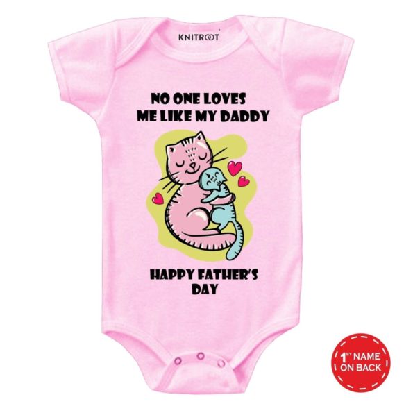 No one loves like Daddy baby wear