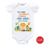 Party 100 days old baby wear