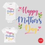 happy mothers day onesie and tees stated
