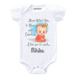 happy mothers day to mommy and grandma outfit for newborns