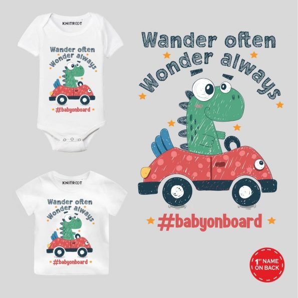 Baby on Board kids Outfit