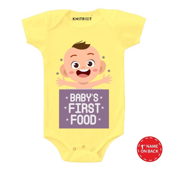 Baby’s First Food Wear