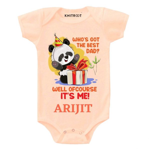 Got Best Dad Baby Outfit