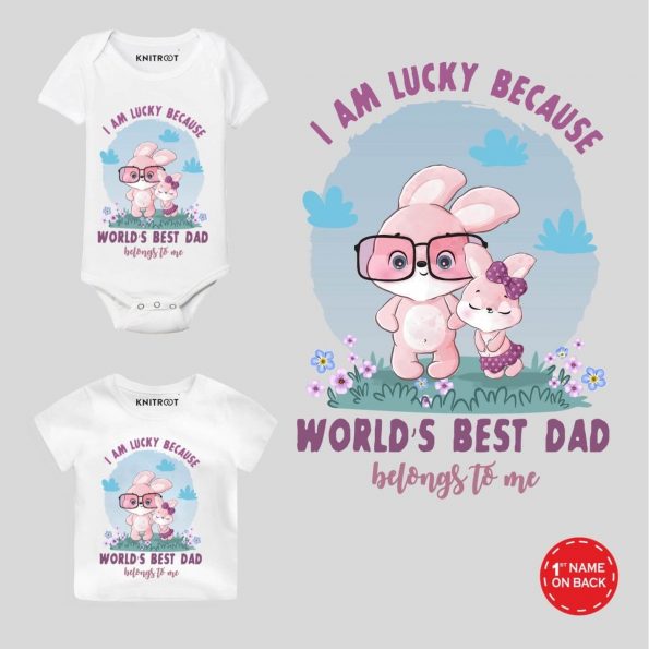 father's day t shirt baby