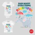Beautiful Rain Baby Outfit