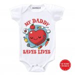 Daddy saves lives Kids Outfit