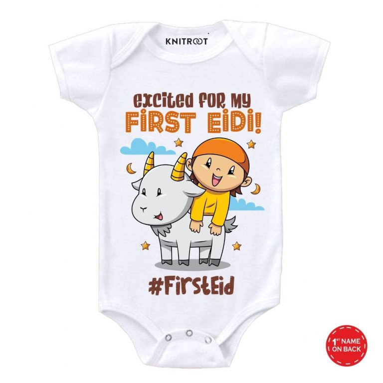 Eid Outfits Ideas For Baby Boy Eid Special T shirt KNITROOT