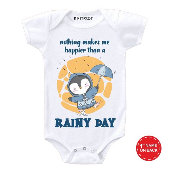 Happier Rainy Day Baby Wear w