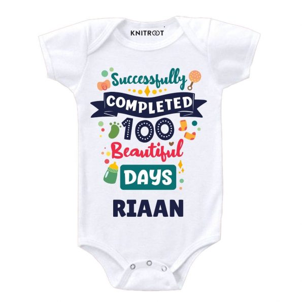 100 beautiful days Baby Outfit