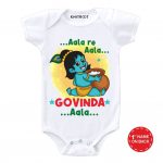 Govinda aala Onesie & Tshirt