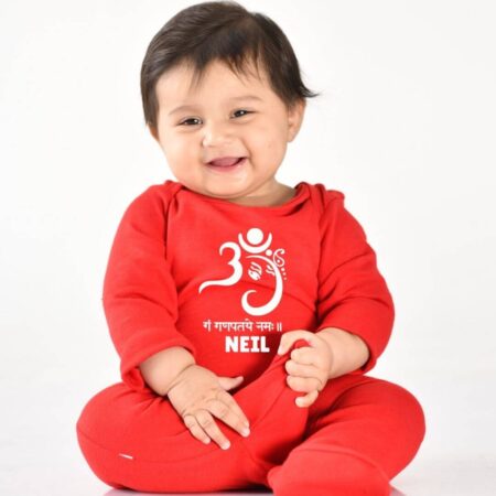 Ganpati Jumpsuit For Baby