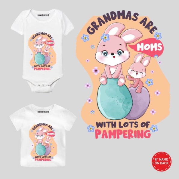 Grandmas are Moms Baby Wear