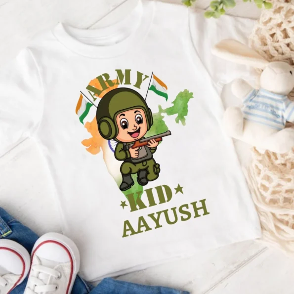 Army Kid Onesie & Tshirt