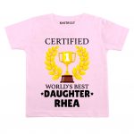 Certified Best Daughter Outfit