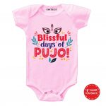 Days of Pujo Baby Outfit