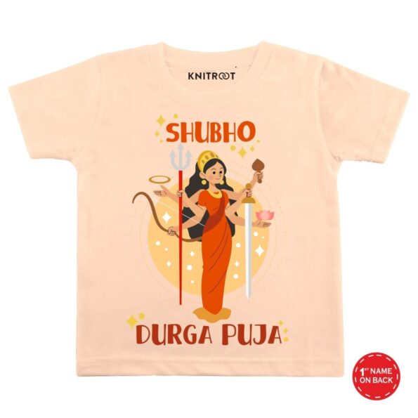 Durga Maa design Outfit pe t