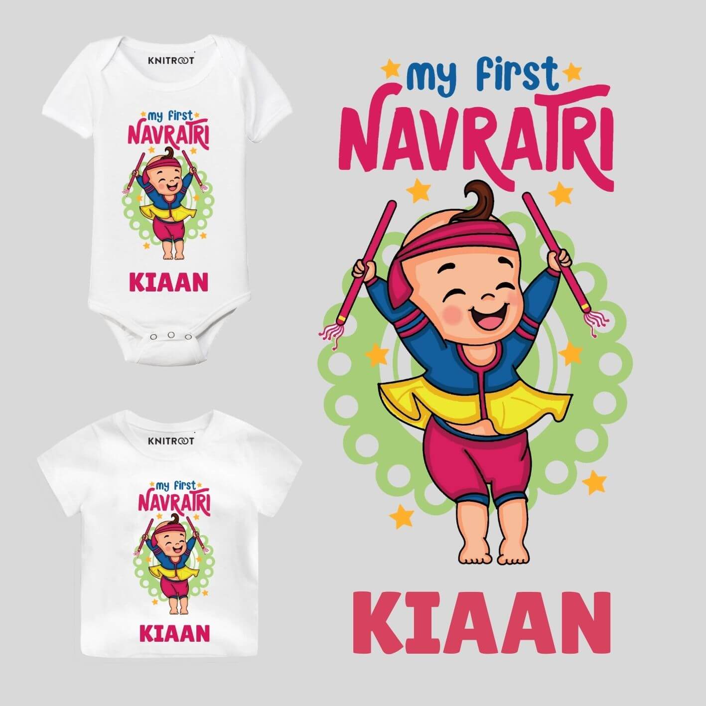 Adorable Navratri-inspired Baby Photoshoot Ideas