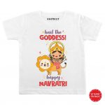 Happy Navratri Baby Outfit