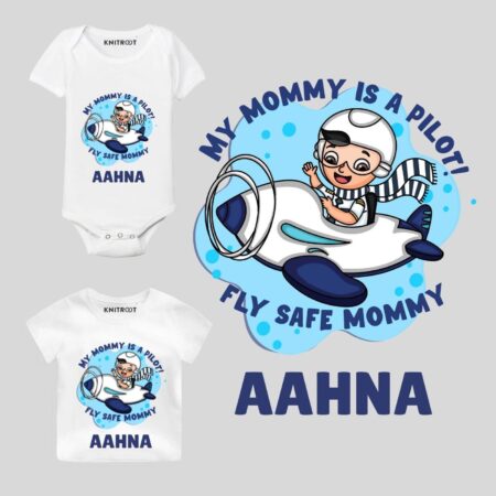 Mommy is Pilot Baby Outfit