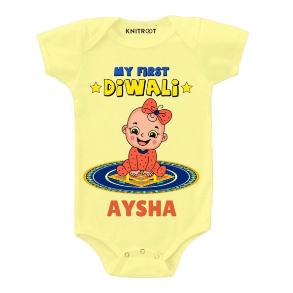 Girl First Diwali Baby Wear