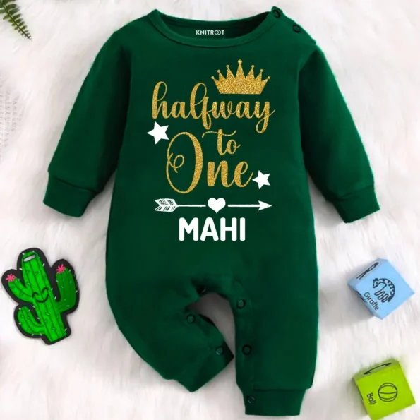 half birthday baby boy clothes