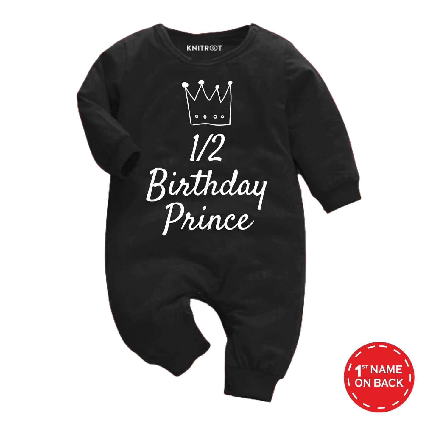 2nd Birthday Prince Charming Baby Boy 4 Piece Cake Smash Set