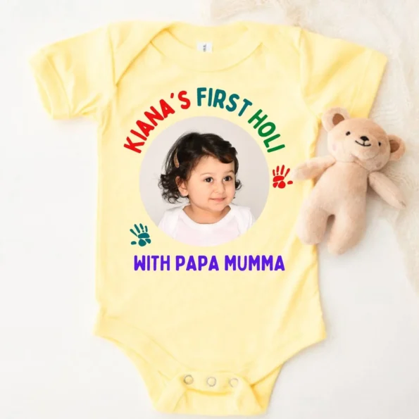 Babys first holi T sirt