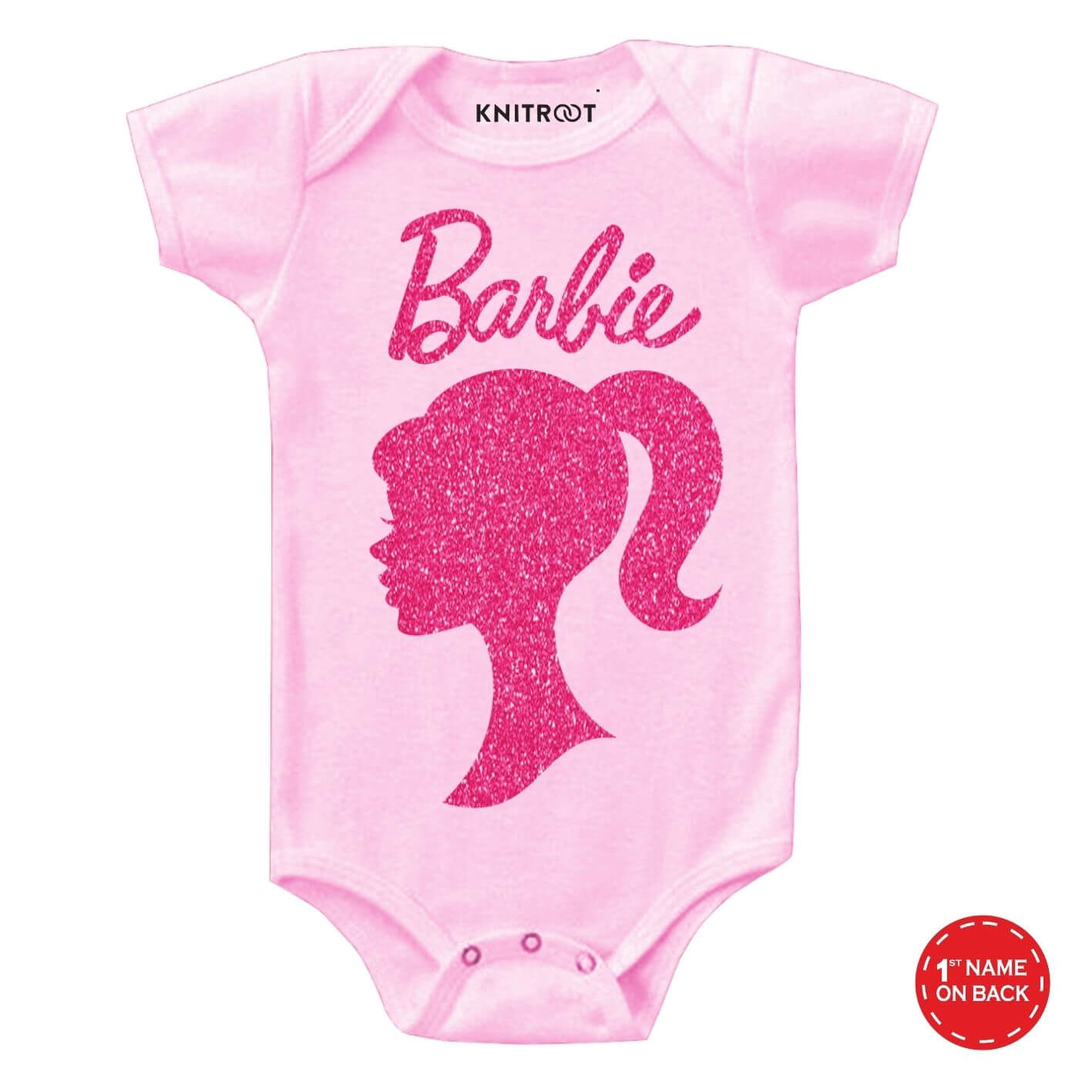 pink barbie onesie