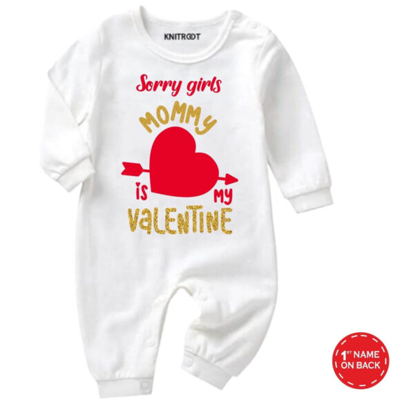 Mommy my Valentine jumpsuit