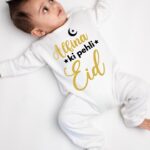 Pehli Eid Printed Baby Jumpsuit