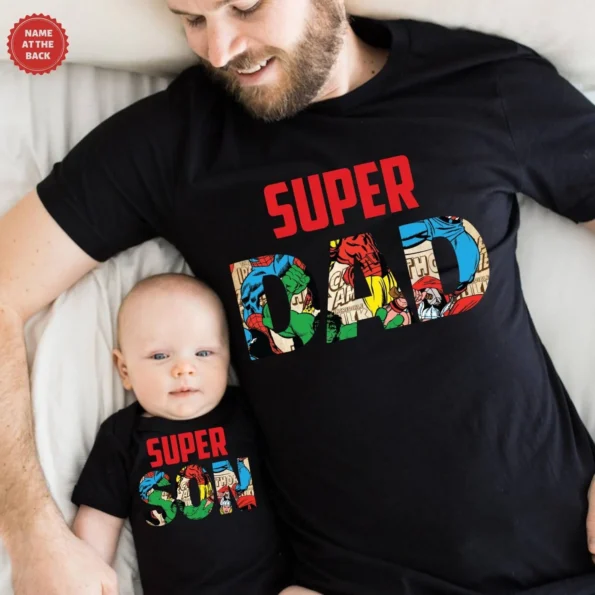 daddy and child t shirts